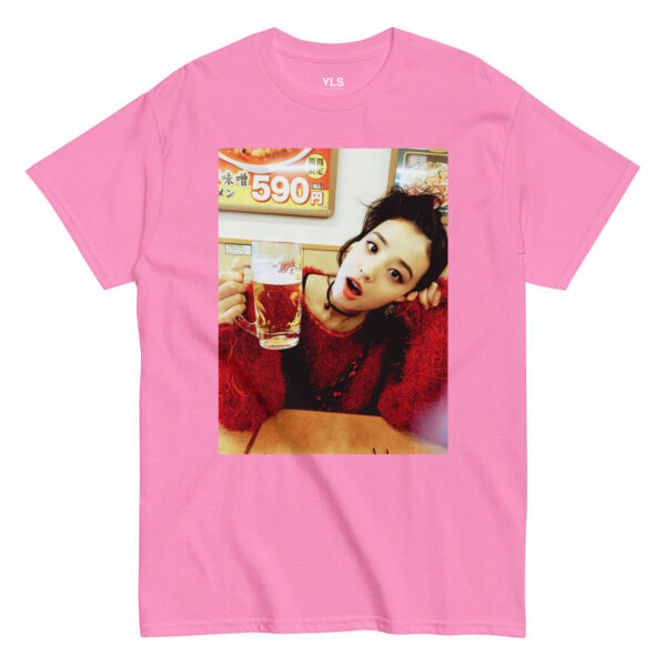 unisex-classic-tee-azalea-front-6855cc47cd036.jpg The First Beer in Sendagaya - Unisex T-Shirt