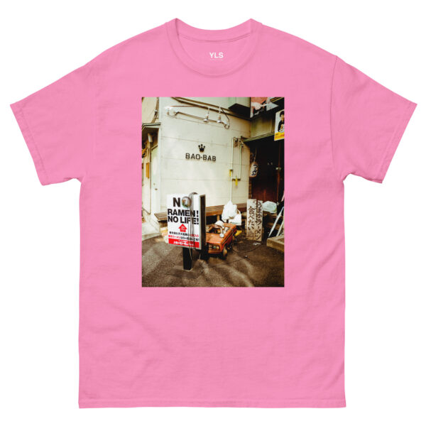 unisex-classic-tee-azalea-front-6856c47df0d2d.jpg No Ramen, No Life – Fukuoka - Unisex T- Shirt