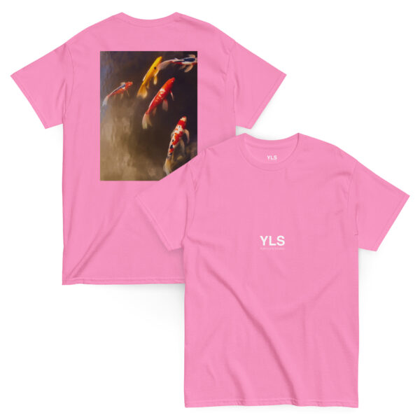 unisex-classic-tee-azalea-front-and-back-6857cf77bdb59.jpg Koi Drift – Unisex T-Shirt (BACK VISION)