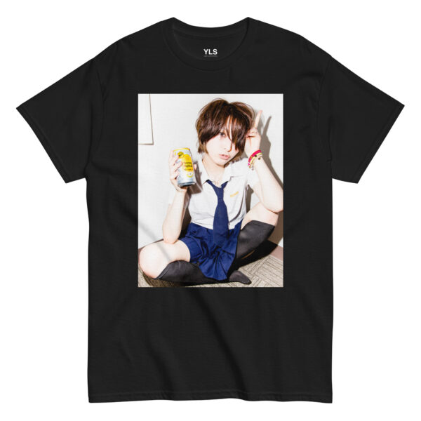 unisex-classic-tee-black-front-68549eb9a78f3.jpg Breaking stereotypes in Kyoto - Unisex T-Shirt