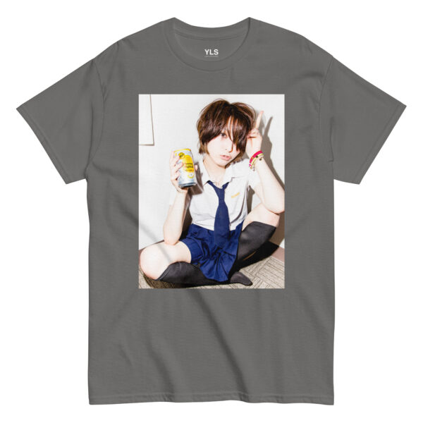 unisex-classic-tee-charcoal-front-68549eb9aa6cf.jpg Breaking stereotypes in Kyoto - Unisex T-Shirt