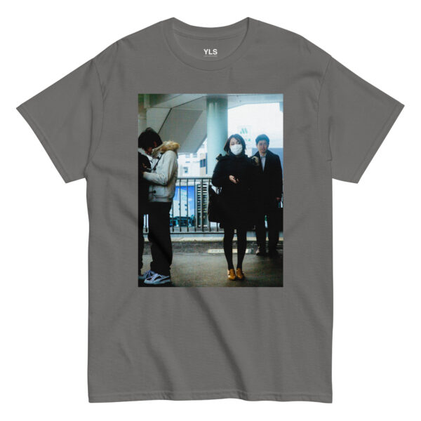 unisex-classic-tee-charcoal-front-685723f844f65.jpg Shinkansen Silence – Unisex T-Shirt