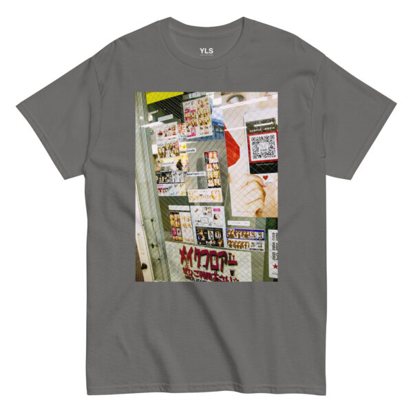 unisex-classic-tee-charcoal-front-685875100fd6a.jpg Kyoto Kawaii Purikura – Unisex T-Shirt