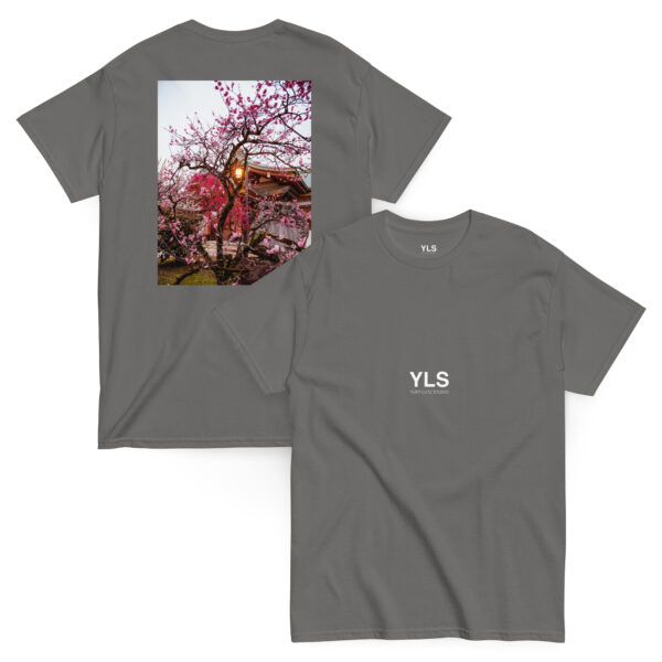 unisex-classic-tee-charcoal-front-and-back-68569f1f69d56.jpg Sakura – Unisex T-Shirt (BACK VISION)