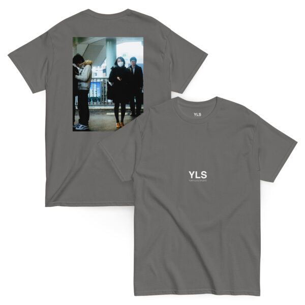 unisex-classic-tee-charcoal-front-and-back-6857c907280ad.jpg Shinkansen Silence – Unisex T-Shirt (BACK VISION)
