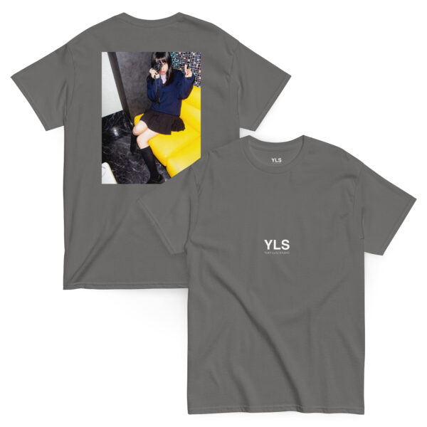 unisex-classic-tee-charcoal-front-and-back-6858722af2bf6.jpg Karaoke Shot – Unisex T-Shirt (BACK VISION)