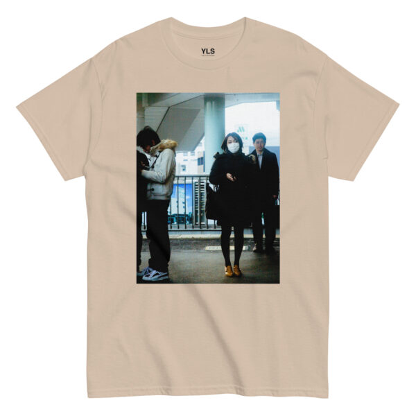 unisex-classic-tee-sand-front-685733ae0bca9.jpg Shinkansen Silence – Unisex T-Shirt