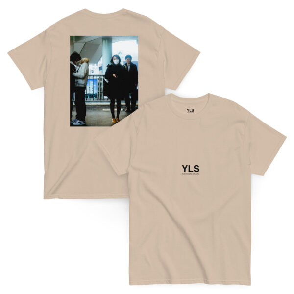 unisex-classic-tee-sand-front-and-back-6857caf38ef91.jpg Shinkansen Silence – Unisex T-Shirt (BACK VISION)