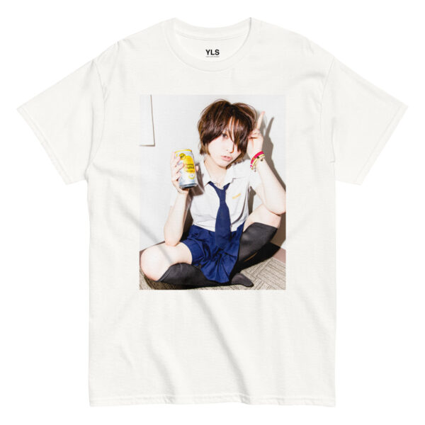 unisex-classic-tee-white-front-6854a130c7938.jpg Breaking stereotypes in Kyoto - Unisex T-Shirt